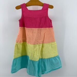Baby Gap Kids Colorblock Tiered Sundress - Multicolored
